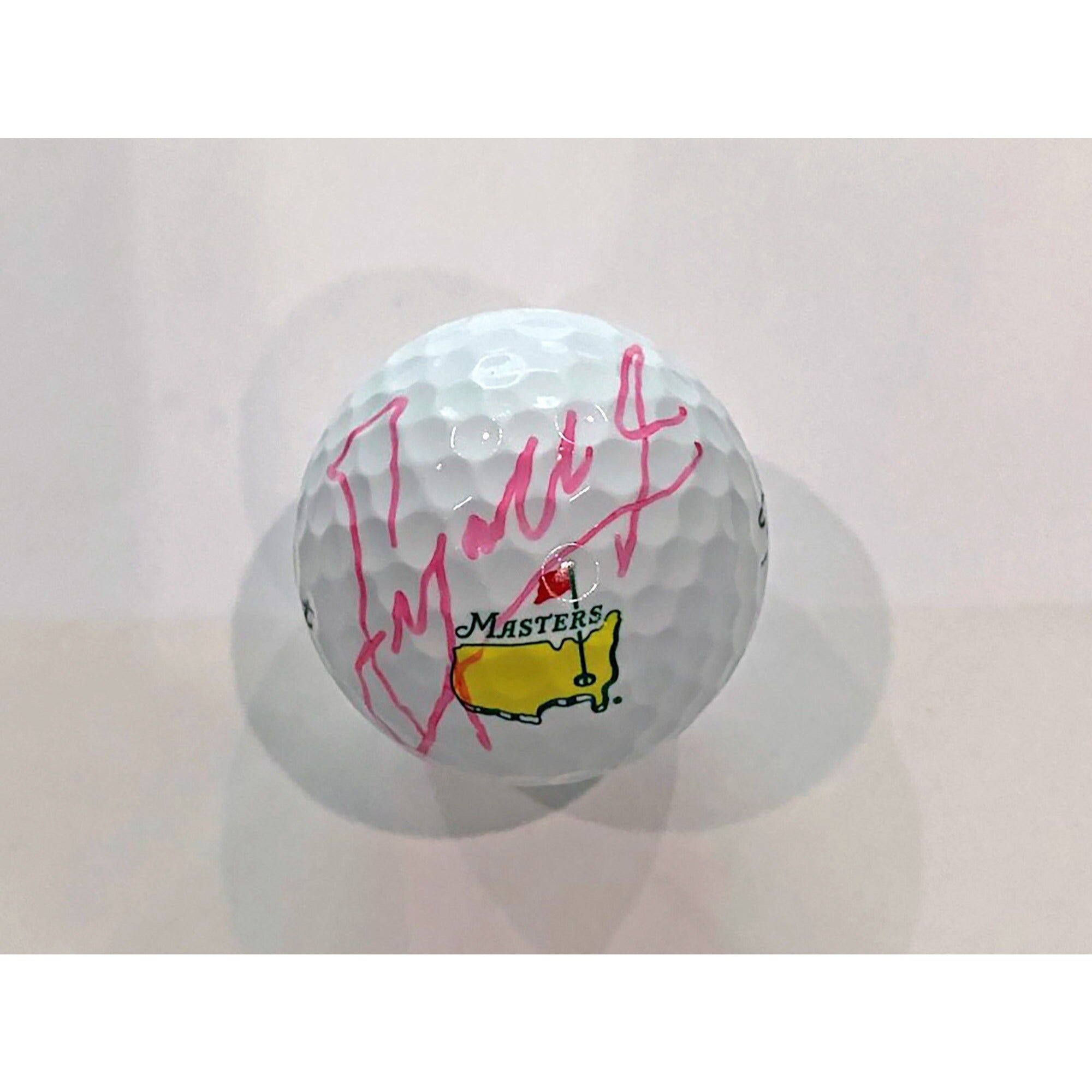 Fuzzy Zoeller Masters champion signed golf ball with proof