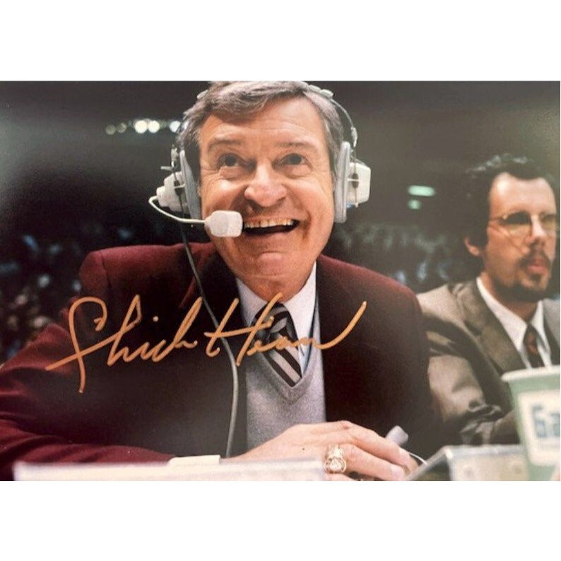 Chick Hearn Autographed Memorabilia  Signed Photo, Jersey, Collectibles &  Merchandise