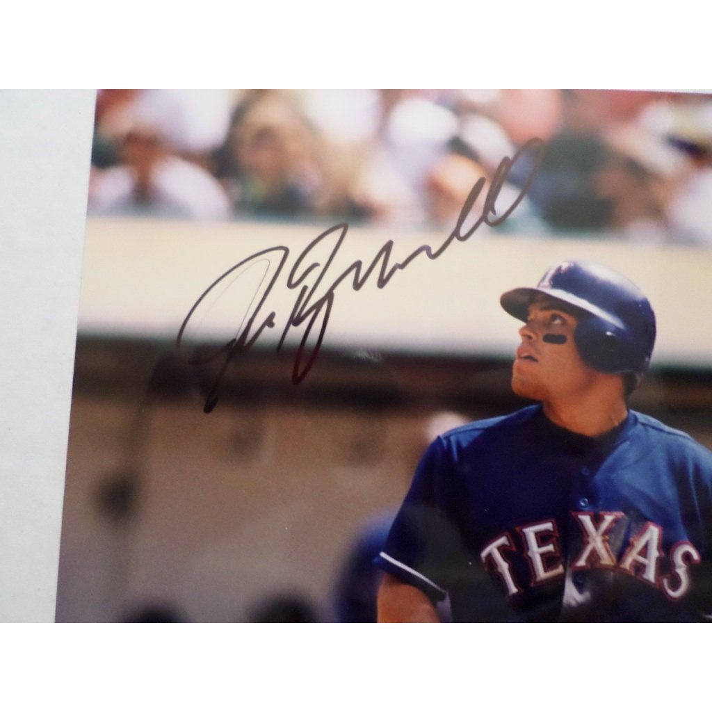 Ivan Pudge Rodriguez Texas Rangers 8 x 10 signed photo