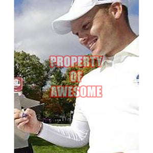 Danny Willett Masters champion signed 8 by 10 photo with proof