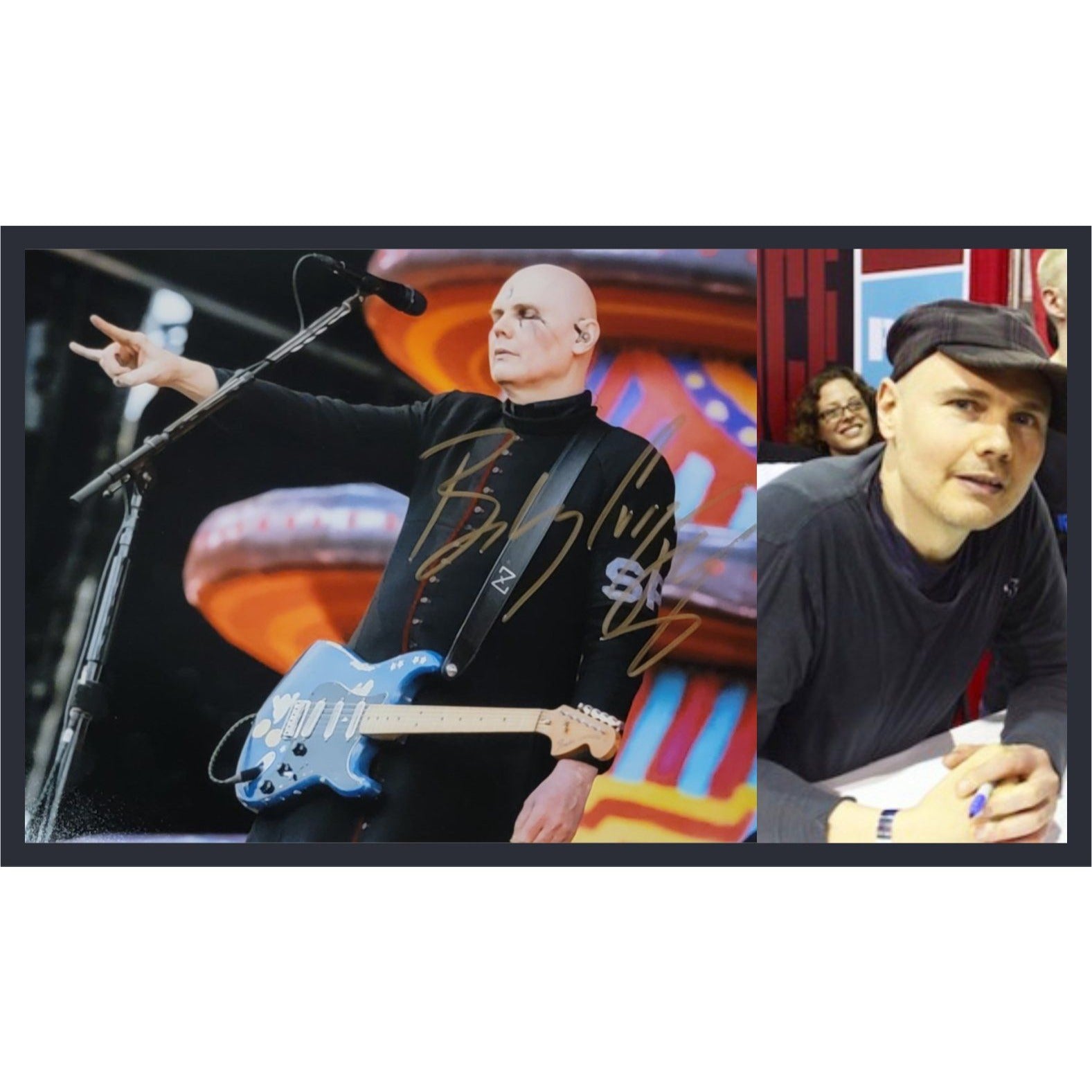 Smashing Pumpkins Billy Corgan 8x10 photo signed with proof