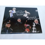Load image into Gallery viewer, Tom Brady, Bill Belichick and Robert Kraft 8 by 10 signed photo with proof
