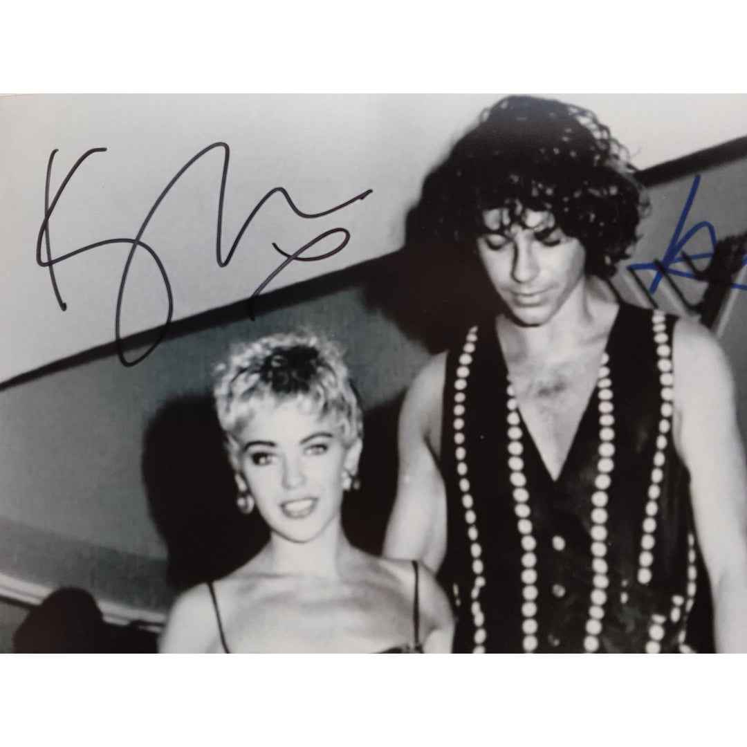 Michael Hutchence INXS and Kylie Minogue 8 x 10 signed photo - Awesome Artifacts 