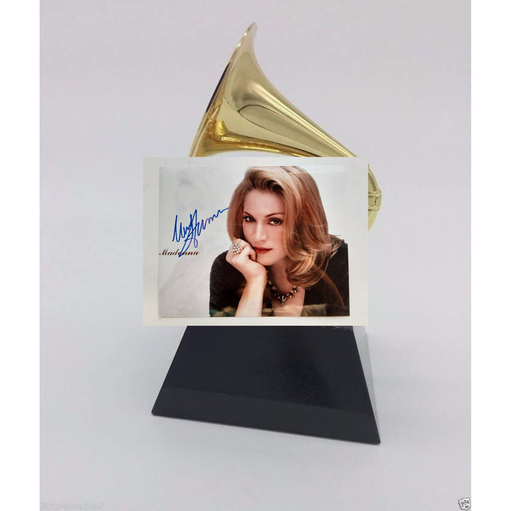 Madonna Ciccone signed 8 x 10 photo with proof - Awesome Artifacts 