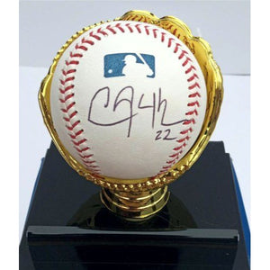 Clayton Kershaw Los Angeles Dodgers MLB baseball signed with proof with free case