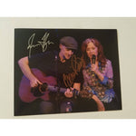 Load image into Gallery viewer, James Taylor and Bonnie Raitt 8 x 10 signed photo
