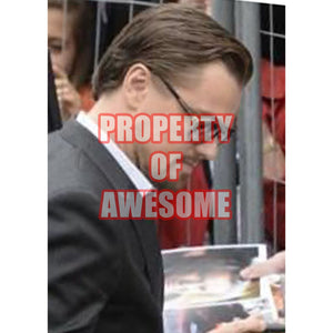 Leonardo DiCaprio The Wolf of Wall Street signed 8 x 10 photo with proof