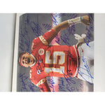 Load image into Gallery viewer, Patrick Mahomes Kansas City Chiefs 2022 team signed 16x20 photo
