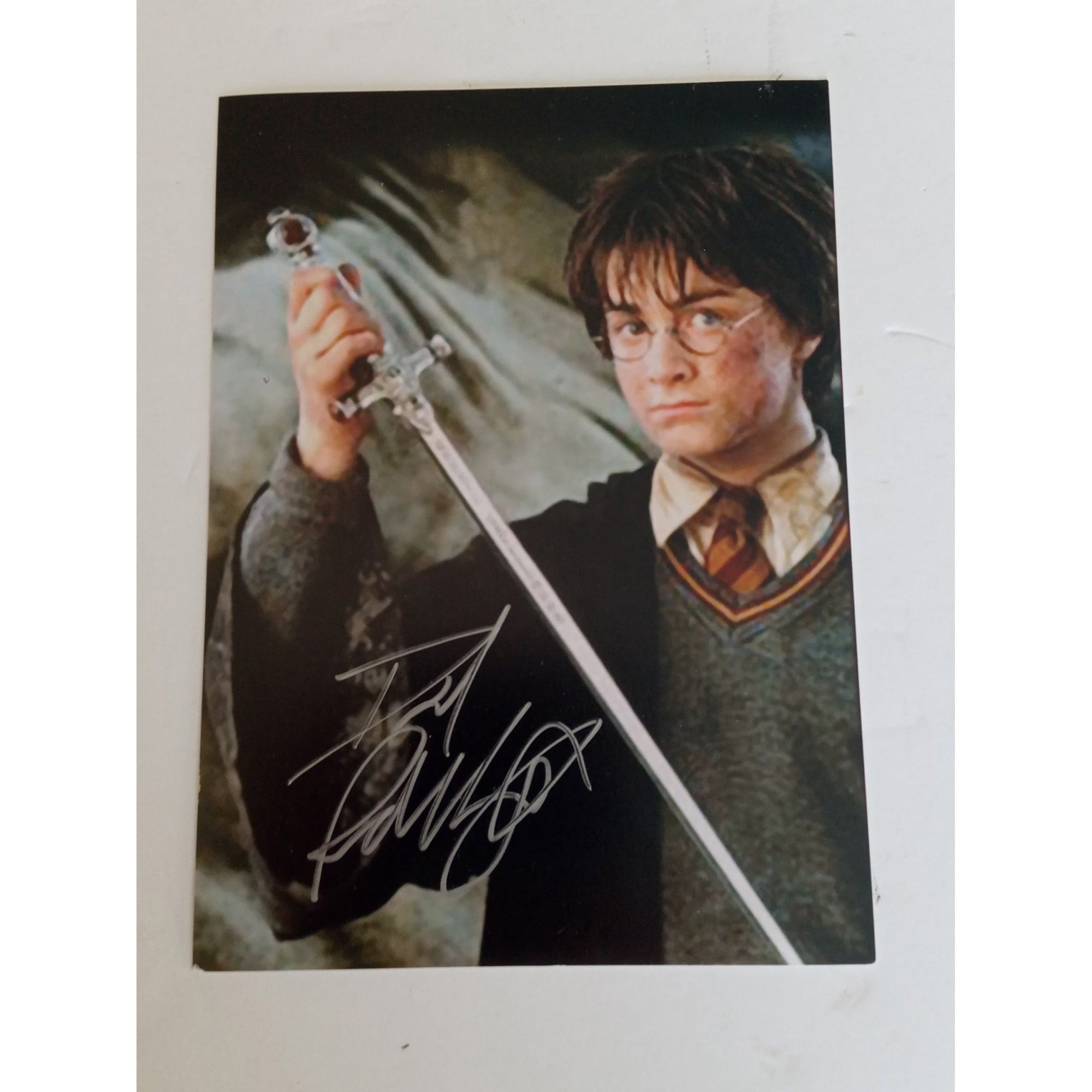 Daniel Radcliffe Harry Potter 5 x 7 photo sign with proof