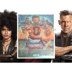 Load image into Gallery viewer, Deadpool 2 Ryan Reynolds Brad Pitt 24 by 36 original poster signed with proof 13 signatures
