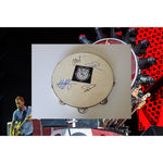 Load image into Gallery viewer, Foo Fighters, Dave Grohl, Nate Mendel, Taylor Hawkins, Chris Shiflett tambourine signed
