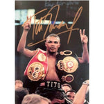 Load image into Gallery viewer, Felix Tito Trinidad 5 x 7 photo signed with proof
