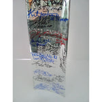 Load image into Gallery viewer, Tom Brady, Joe Montana, Joe Namath, Bart Starr, Super Bowl MVPS Lombardi trophy signed
