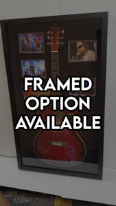 John Popper Blues Traveler acoustic guitar signed with proof