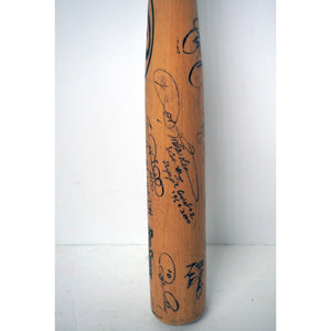 Steve Garvey and team baseball bat signed with proof