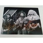 Load image into Gallery viewer, Dolly Parton, Emmylou Harris and Linda Ronstadt 8 by 10 signed photo with proof
