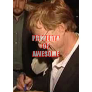 Meryl Streep and Robert Redford 'Out of Africa' 8 by 10 signed with proof