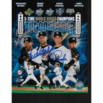 Load image into Gallery viewer, Mariano Rivera Jorge Posada Derek Jeter Andy Pettitte 8 x 10 sign photo
