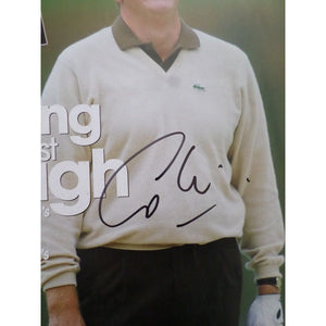 Colin montgomerie Golf World magazine signed