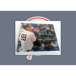 Aaron Judge 8x10 photo signed with proof
