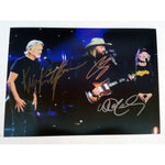 Load image into Gallery viewer, Willie Nelson Kris Kristofferson and Chris Singleton 8 x 10 photo signed with proof
