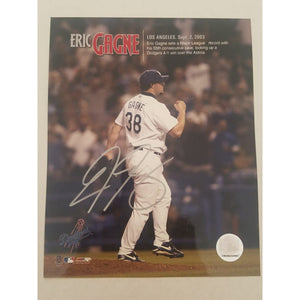 Eric Gagne Los Angeles Dodgers signed 8X10  photo