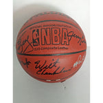 Load image into Gallery viewer, Chick Hearn, Magic Johnson, Kobe Bryant 20 Lakers Legends All Time Greats signed ball with proof
