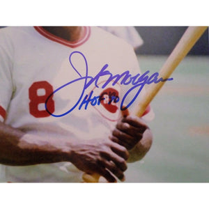 Joe Morgan Cincinnati Reds 8 x 10 signed photo