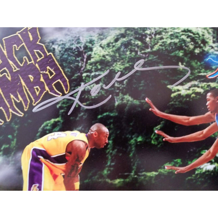 Kobe Bryant, Kevin Durant 11 by 14 signed photo with proof - Awesome Artifacts 