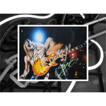 Load image into Gallery viewer, Guns N Roses W Axl Rose Saul Hudson Slash 8 x 10 photo signed with proof
