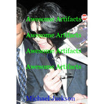 Load image into Gallery viewer, Michael Jackson 8 by 10 signed photo with proof
