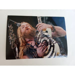 Load image into Gallery viewer, Zakk Wylde 5 x 7 photo signed with proof
