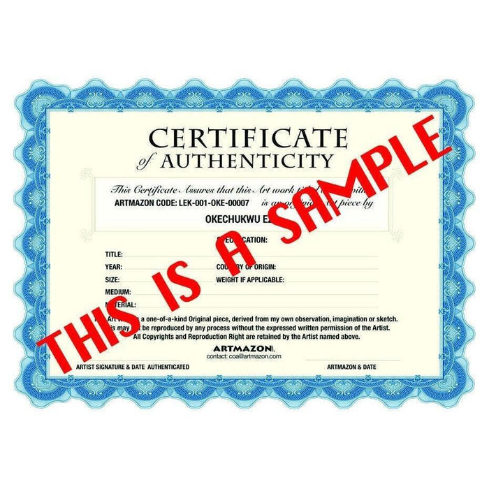Certificate of Authenticity for Kareem Abdul-Jabbar Los Angeles Lakers 5 x 7 photo signed with proof