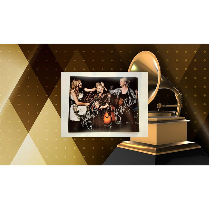 The Dixie Chicks, Natalie Maines, Martie Maguire, and Emily Strayer 8 x 10 signed photo