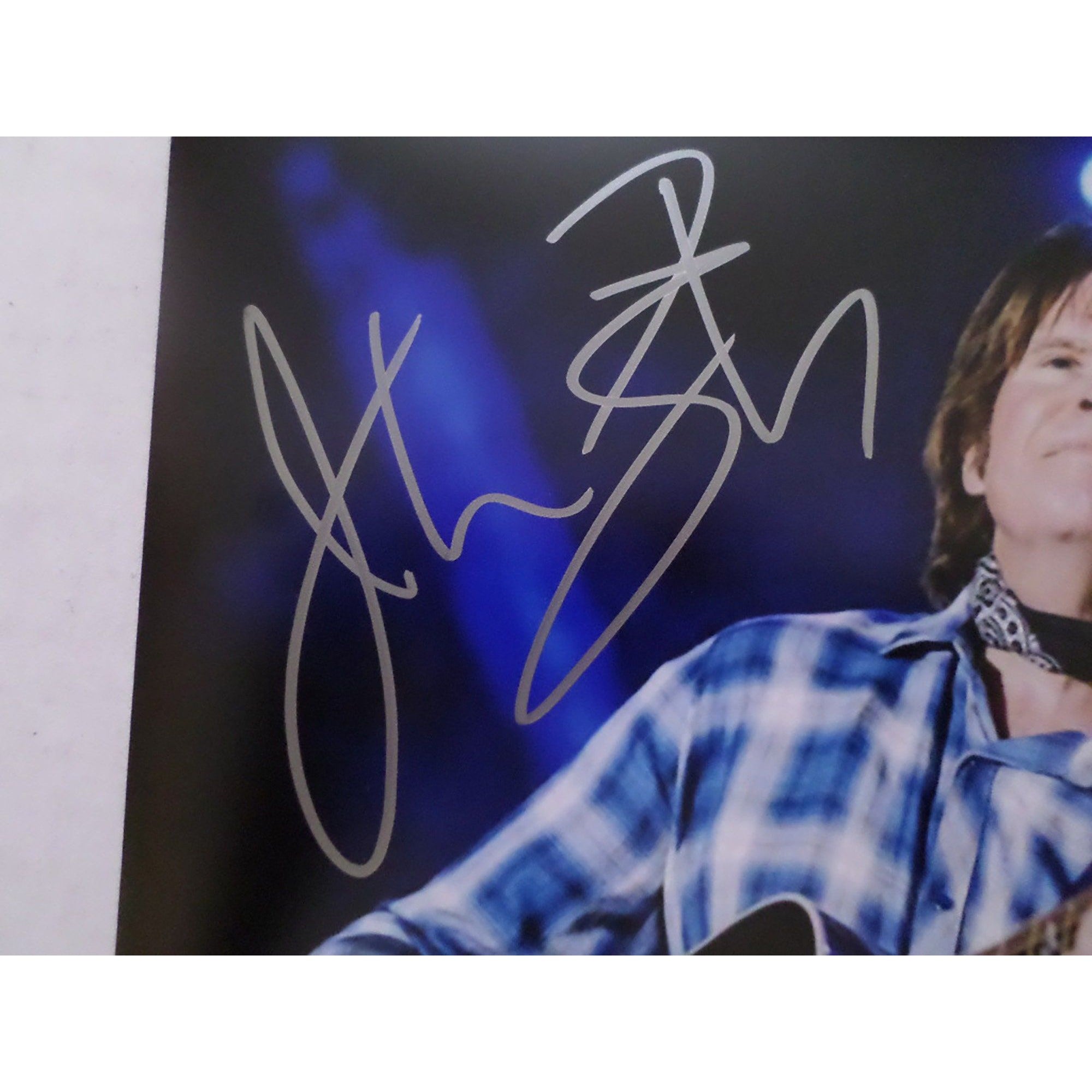 John Fogerty Creedence Clearwater Revival 8 x 10 signed photo