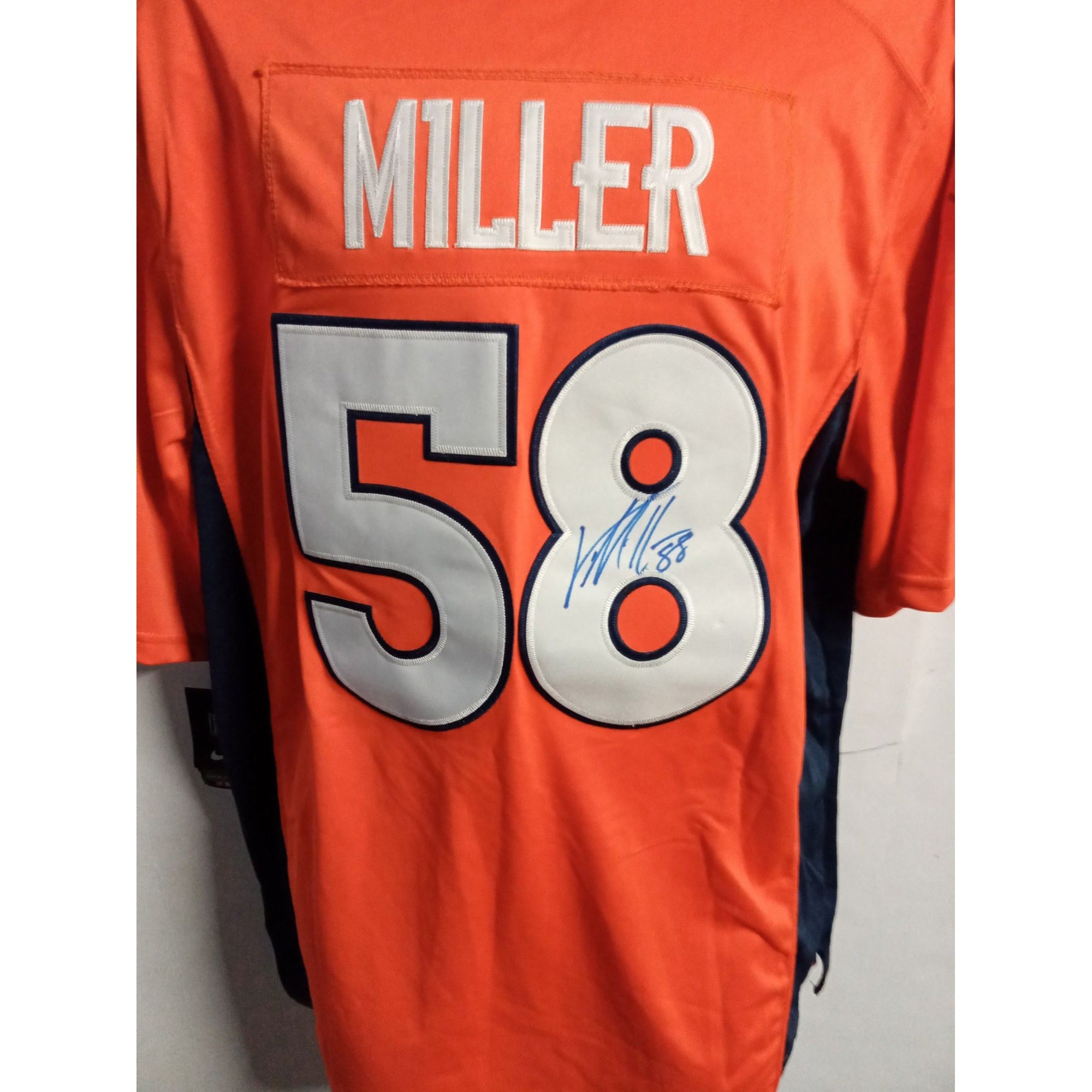 Awesome Artifacts Von Miller Denver Broncos Super Bowl MVP Signed Jersey by Awesome Artifact