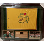 Load image into Gallery viewer, Phil Mickelson 2004 Masters Flag signed with proof
