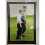 Load image into Gallery viewer, Tiger Woods Mike Weir 11x17 photo signed
