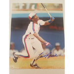 Load image into Gallery viewer, Tim Raines Montreal Expos 8 x 10 signed photo
