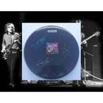 Load image into Gallery viewer, Cream 14-in drum head Eric Clapton Ginger Baker Jack Bruce signed with proof
