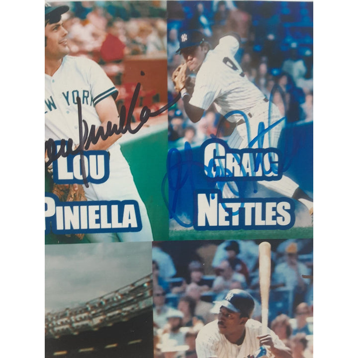 Whitey Ford, Derek Jeter,  30 New York Yankees all-time greats signed photo with proof - Awesome Artifacts 