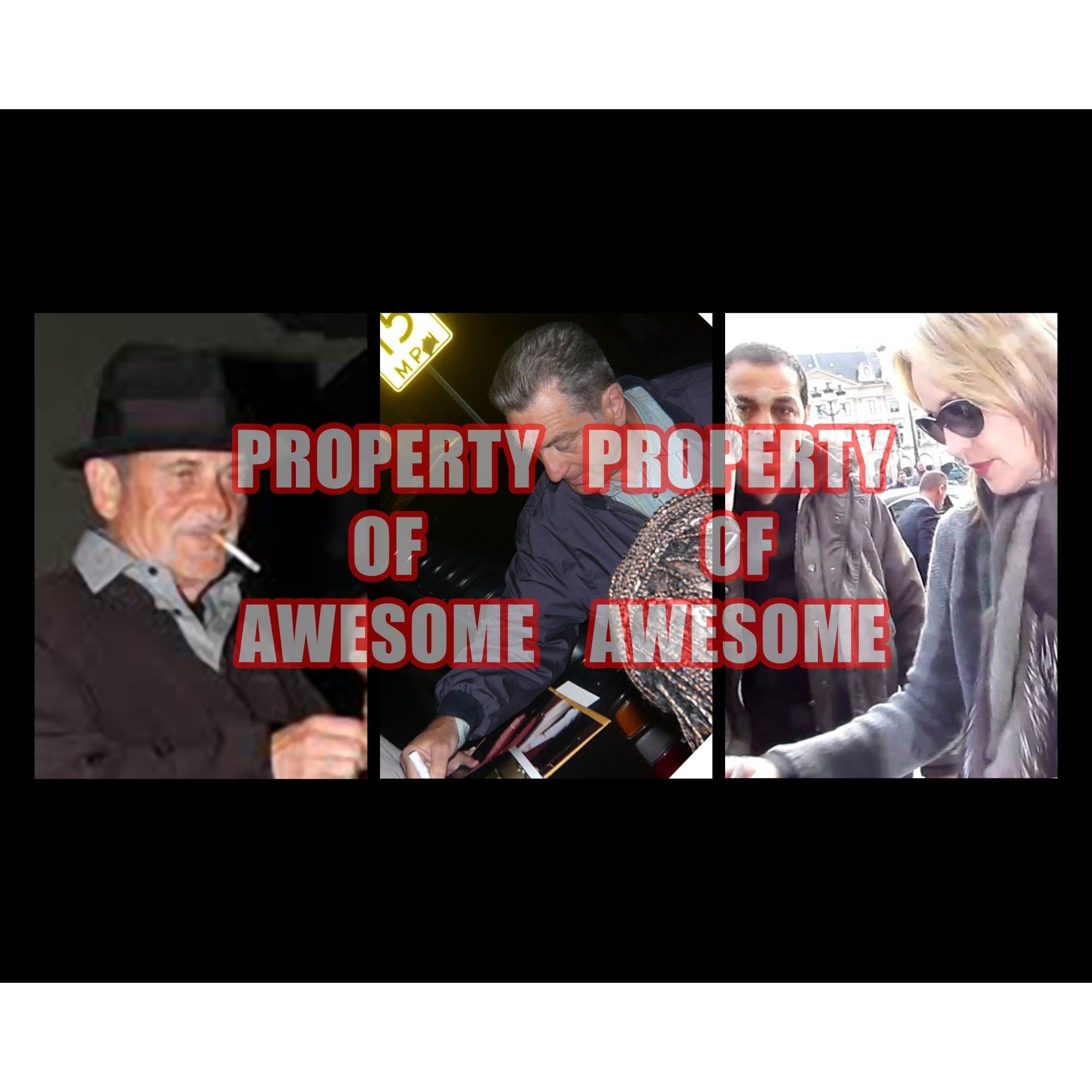 Casino Joe Pesci, Sharon Stone and Robert De Niro signed with proof
