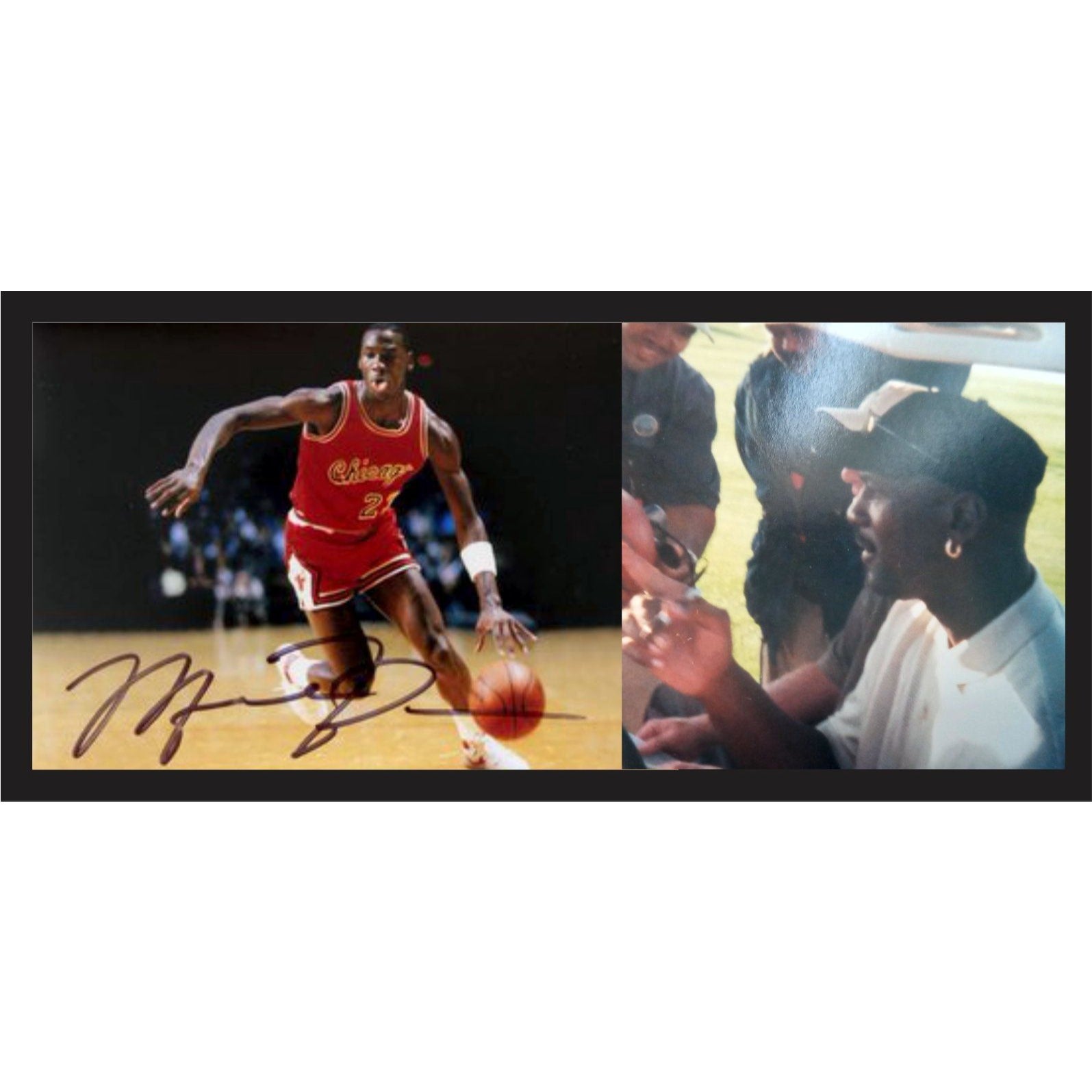 Michael Jordan 5x7 photo signed with proof