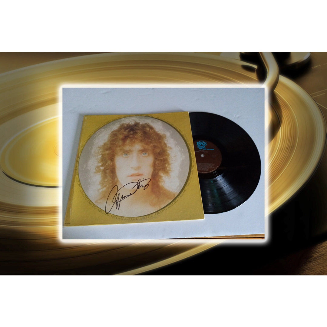 Roger Daltrey lead singer of The Who LP signed with proof - Awesome Artifacts 