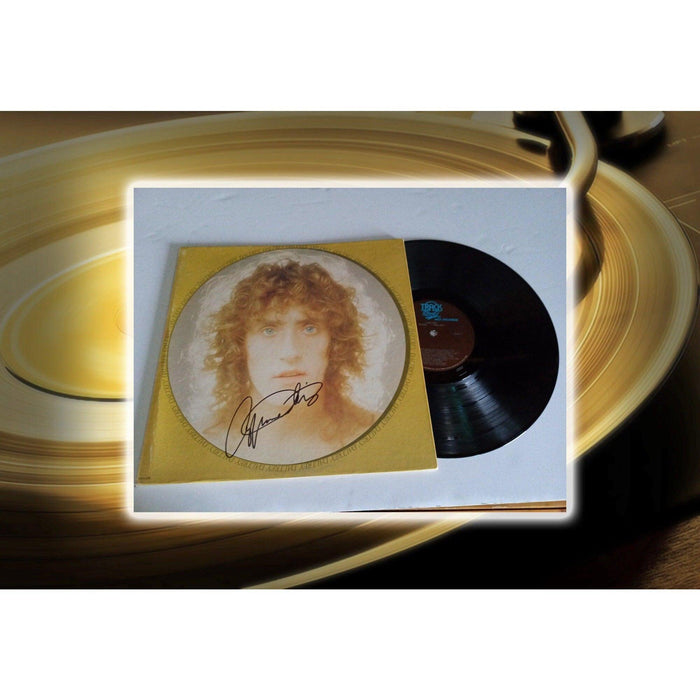 Roger Daltrey lead singer of The Who LP signed with proof