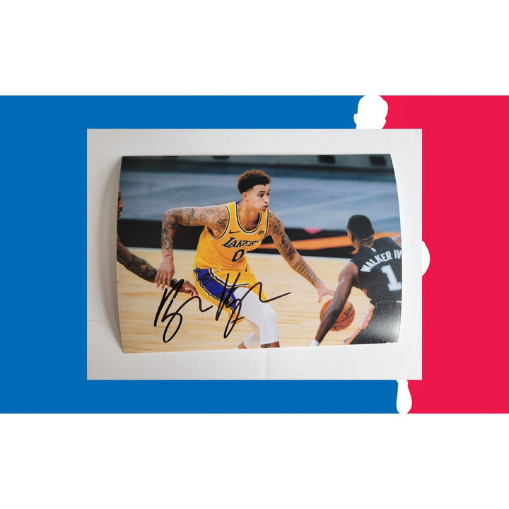 Kyle Kuzma 5 x 7 photograph signed