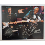 Load image into Gallery viewer, B.B. King and Eric Clapton 8 by 10 signed photo with proof
