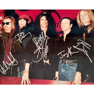 Steven Tyler Joe Perry Aerosmith 16 x 20 photo signed with proof