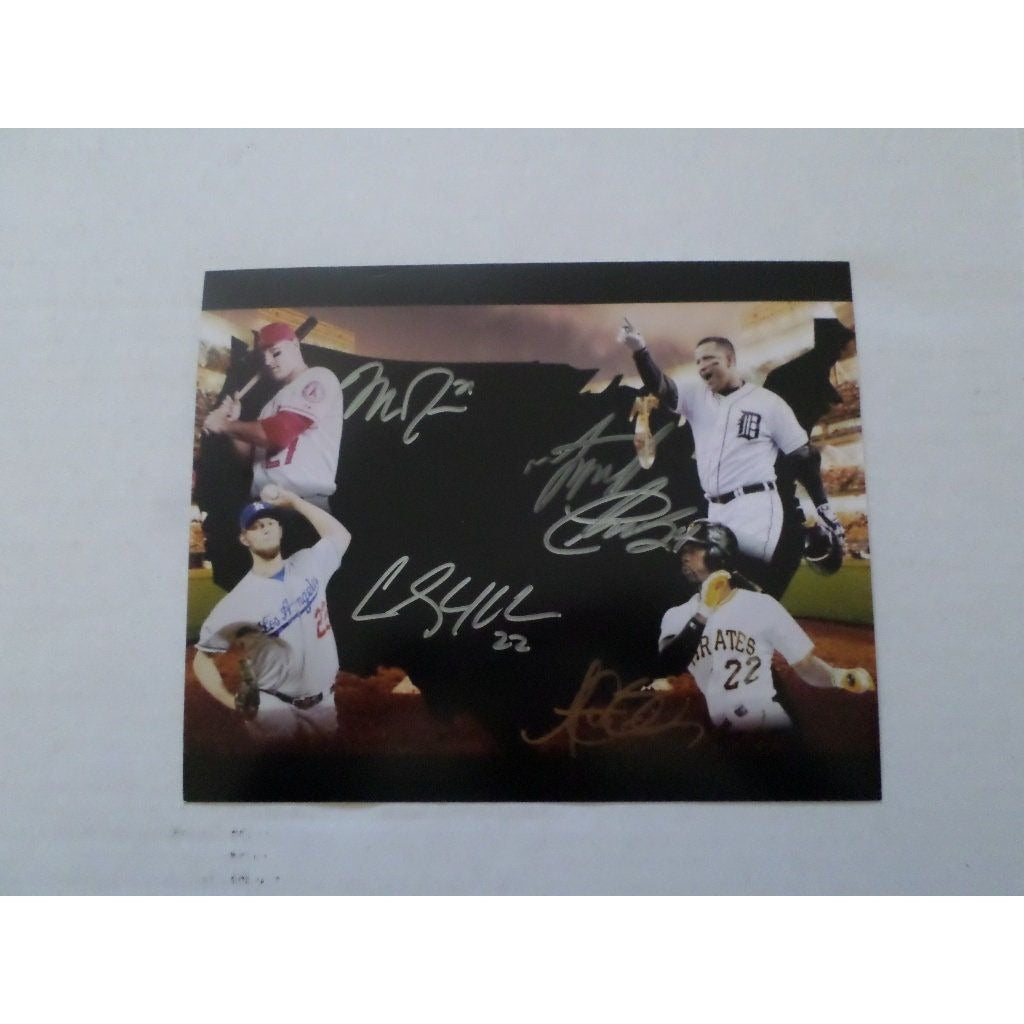 Clayton Kershaw Miguel Cabrera Andrew McCutchen Mike Trout a 10 sided photo