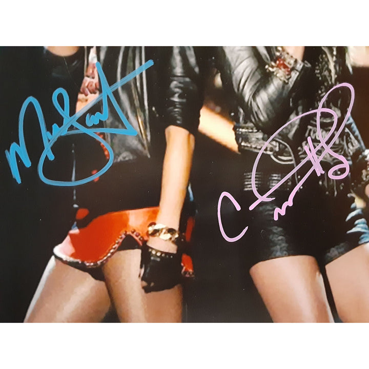 Miranda Lambert and Carrie Underwood 8 x 10 signed photo with proof - Awesome Artifacts 